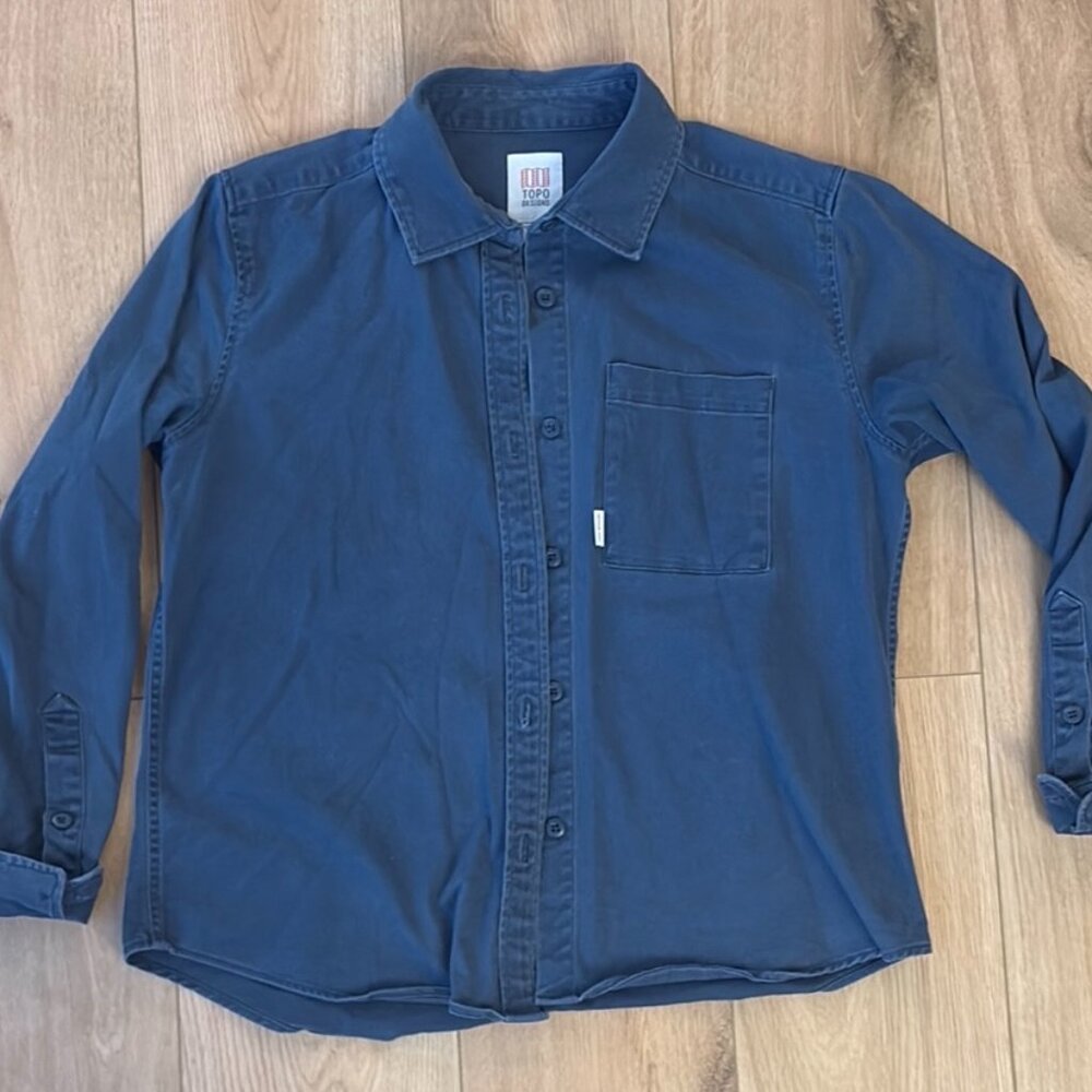 Topo Designs Dirt Shirt L